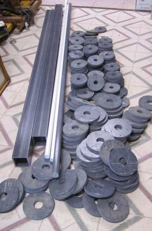 Extren fiberglass tube, sheet and rod